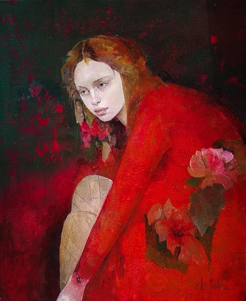 Garance, 2020 
Françoise de Felice (1952) French figurative, impressionist painter..