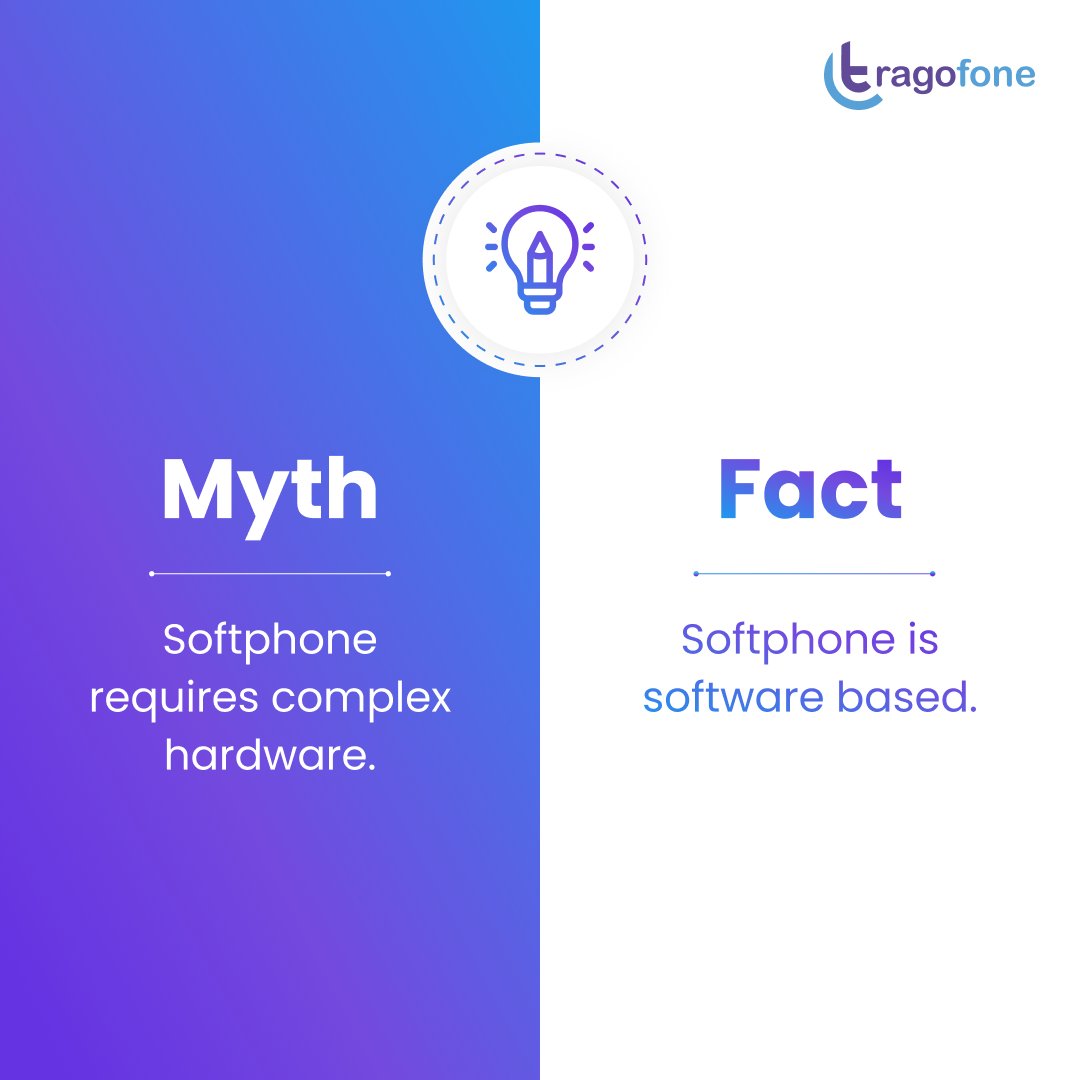 Softphones are software based and can be used on a variety of devices including computers, tablets, or smartphones without the need of complex hardware.

Experience yourself with a free trial:
tragofone.com/free-trial/

#MythsandFacts #Softphone #Tragofone