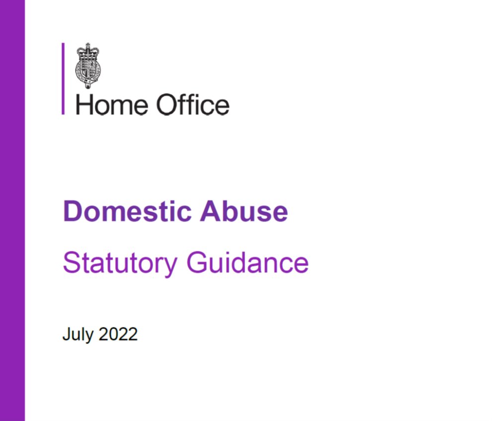 Did you know that as a business, you have a duty of care to create a better business environment for your employees affected by an unhealthy relationship. To aid businesses, the government have an employer section in the Statutory Guidance, p122, shorturl.at/nptAE