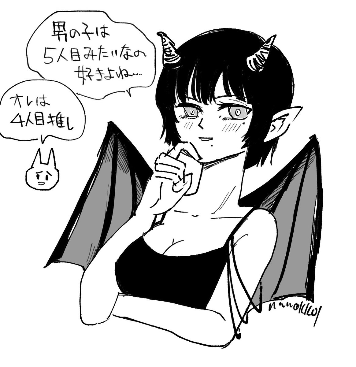 あと「3つの願い」が好きすぎてファンアートを描くなどしました。
#今月かいた絵を晒そう 

初回全話無料のマンガアプリ「少年ジャンプ+」で『3つの願い』を読んでます! #ジャンププラス https://t.co/s18uvKoOHX 