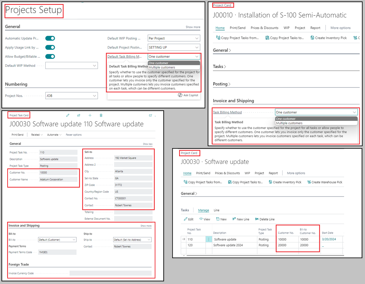 gdrenteria's tweet photo. #businesscentral #msdyn365bc #d365bc #2024wave1 #job #project
📣 2024 Wave 1: Create projects you can invoice to multiple customers💡
https://t.co/zm8mBYI6pO
✅ Invoice one or more customers for project tasks: https://t.co/cDZSUAaLWR
✅ Invoice Projects: https://t.co/MhB05NOFev https://t.co/eSfqUNetEZ