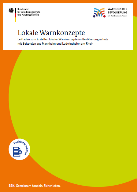 BBK_Bund's tweet image. 1/3 Die neue Handreichung „Lokale Warnkonzepte“ bietet Praktikerinnen und Praktikern aus dem Bereich der #Warnung praxisnahe Unterstützung bei der Erstellung eines eigenen, regional angepassten Warnkonzeptes.
