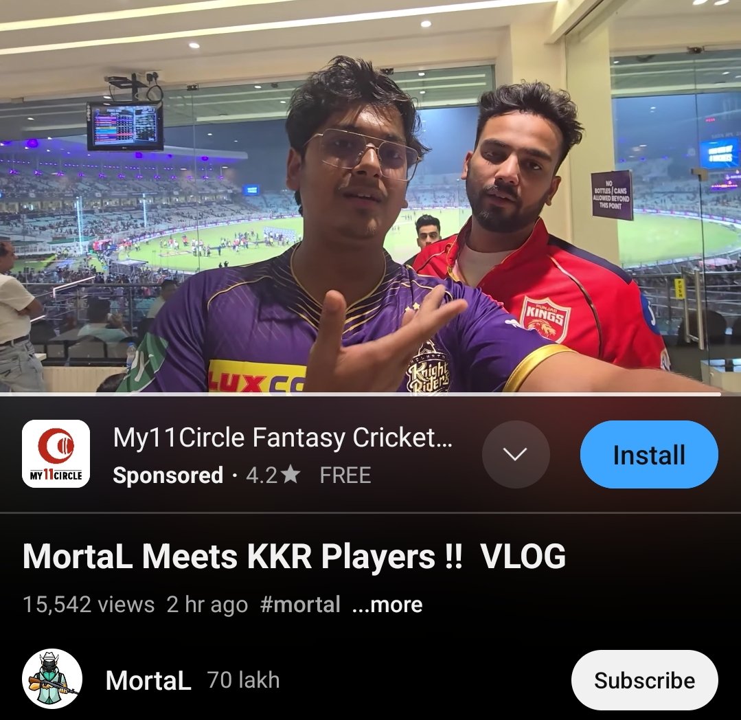 @Mortal04907880 bhi ke vlog me 15:31 minute mein Elvish bhi dikhe..go and watch and do lovely comments_ leave there a friendly impression 💜 #ElvishYadav || #ElvishArmy