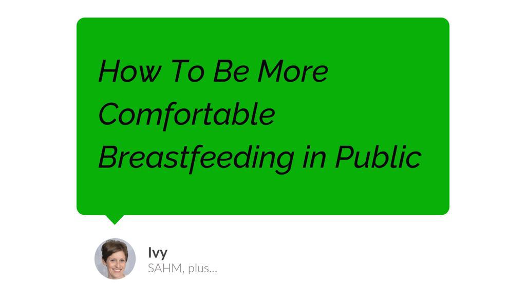 It should also be noted that if you don't feel comfortable breastfeeding in a certain location, don't force yourself.

Read the full article: How To Be More Comfortable Breastfeeding in Public
▸ bit.ly/41JuES4

#breastfeedinpublic #publicbreastfeeding #Breastfeeding