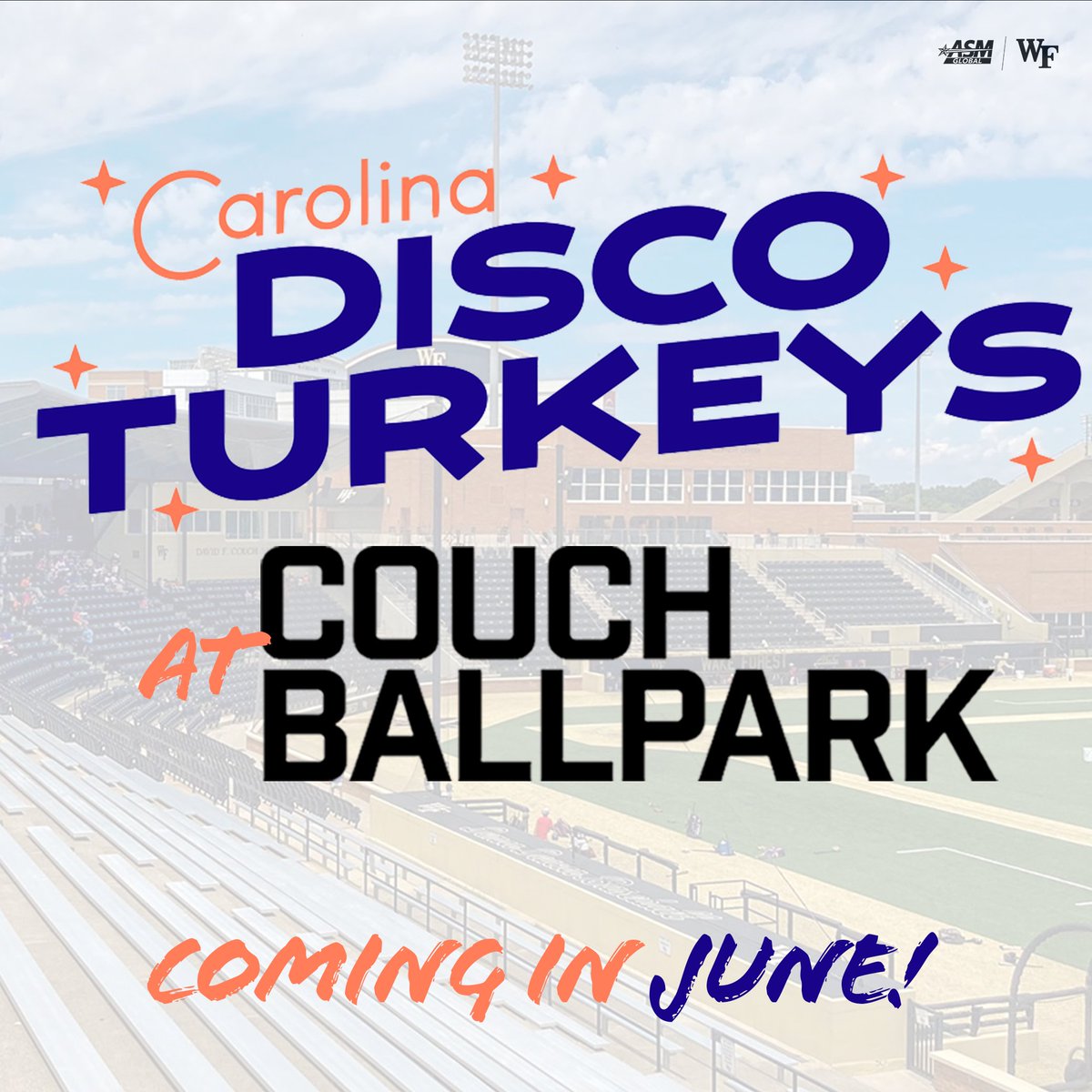 Disco Turkeys are coming this summer and tickets are on sale TODAY! 🦃 ⚾ 🪩 Get yours today at ballpark.ljvm.com