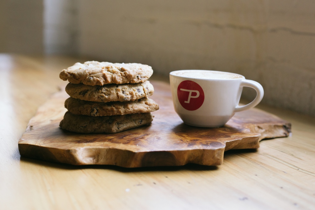 Coffee + Cookie = the perfect pairing. Come and enjoy our coffee and cookie combo for only $5 while supplies last! (combo applies to drip coffee only)