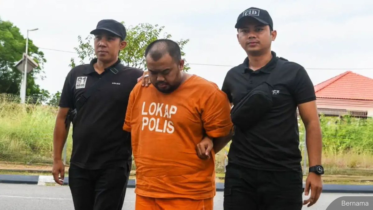 1. The headmaster of a tahfiz school has pleaded not guilty at the Kota Bharu Sessions Court in Kelantan to 5 counts of sodomising students over the past 3 years. Muzaidi Mohamad, 30, allegedly sodomised 3 male students aged between 12 and 15 years. 📷:Bernama