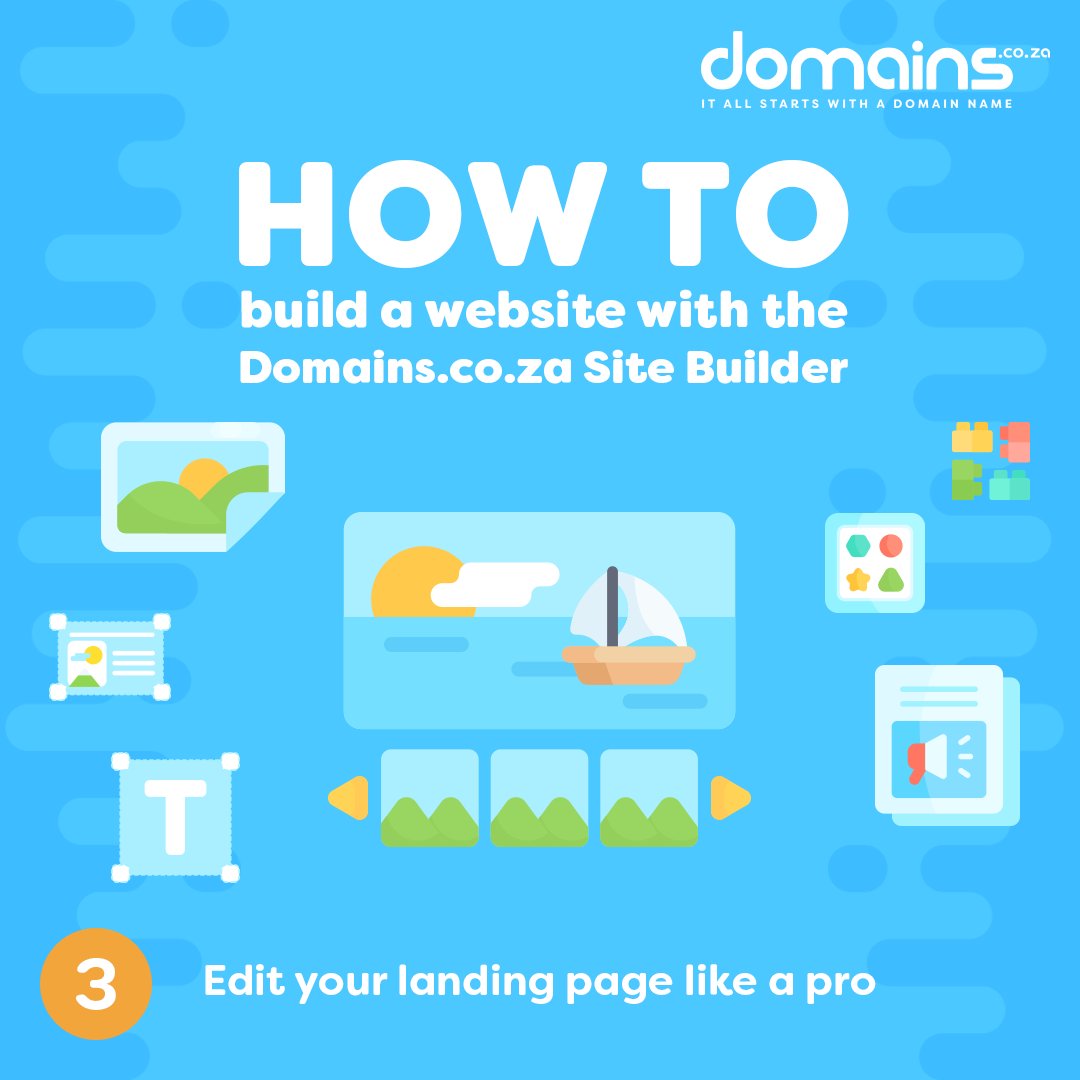 domainscoza's tweet image. Transform your vision into reality without a single line of code. Our step-by-step tutorial shows you how. It's editing made easy with Domains.co.za Site Builder! youtube.com/watch?v=dU6faH…
#editlikeapro #webdesignsimplified #domainscoza #websitebuildertutorial