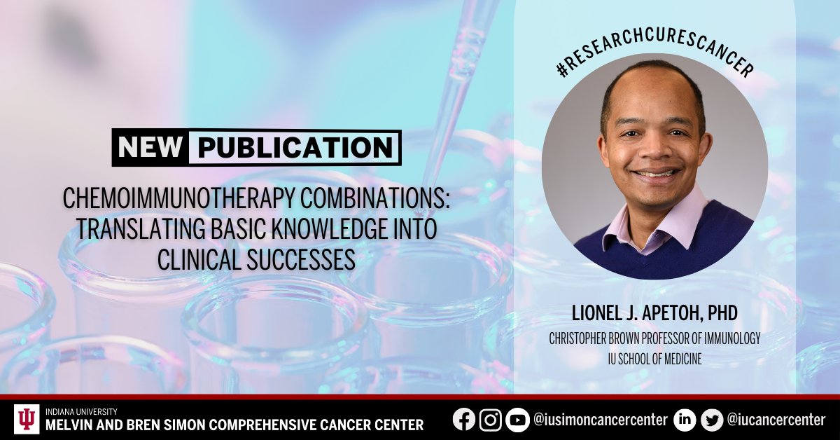 Learn from a new editorial published in Genes & Immunity by the cancer center’s Lionel J. Apetoh, PhD: ow.ly/qjEm50R6XtQ. #ResearchCuresCancer #NCIcomprehensive
