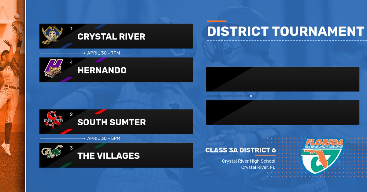 It's tourney time for our Softball team! They'll travel to Crystal River today to take on South Sumter trying to earn a bid to the District Championship! 🎟️: gofan.co/event/1494653?…