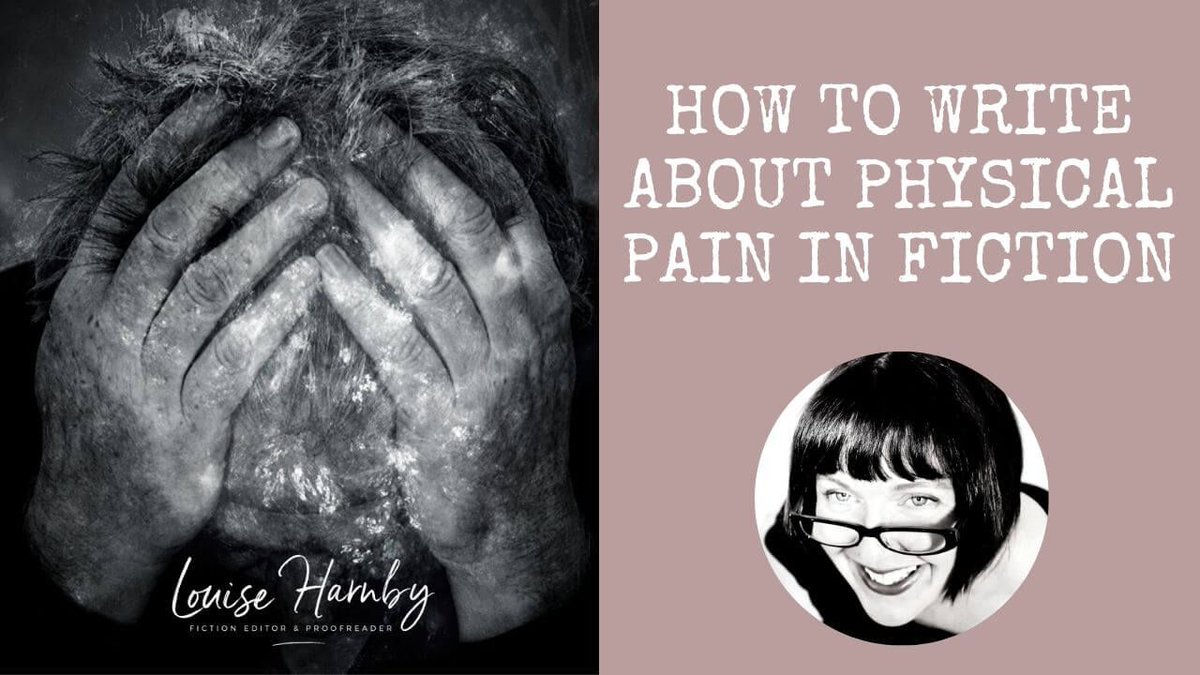 Here are my 5 tips for writing about physical pain in fiction writing. bit.ly/3tQrEXK