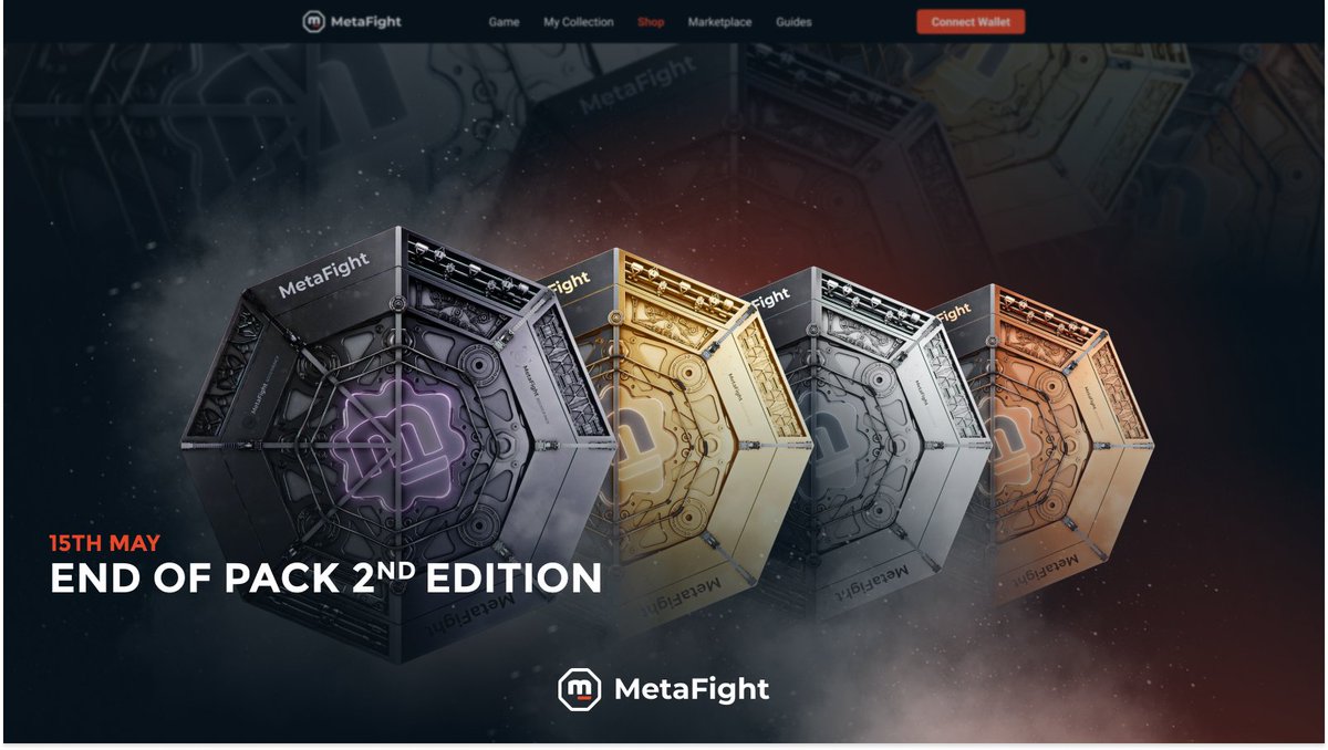 Last chance to obtain Second Edition Booster Pack🥊 Since our Alpha launch in February 2023, packs have been available indefinitely for early adopters Now this is ending on May 15th and it's your last chance to get these packs After that, only limited series packs will be