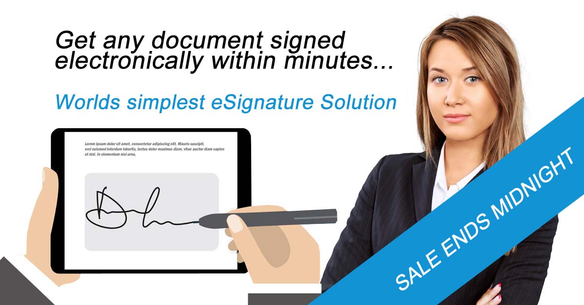 With eSignlite your clients don't need an account to sign documents & aren't required to download software, they simple follow a link to sign so you can get your signed documents back within minutes esignlite.com

  #ElectronicSignatures #eSignatures #DigitalSignatures