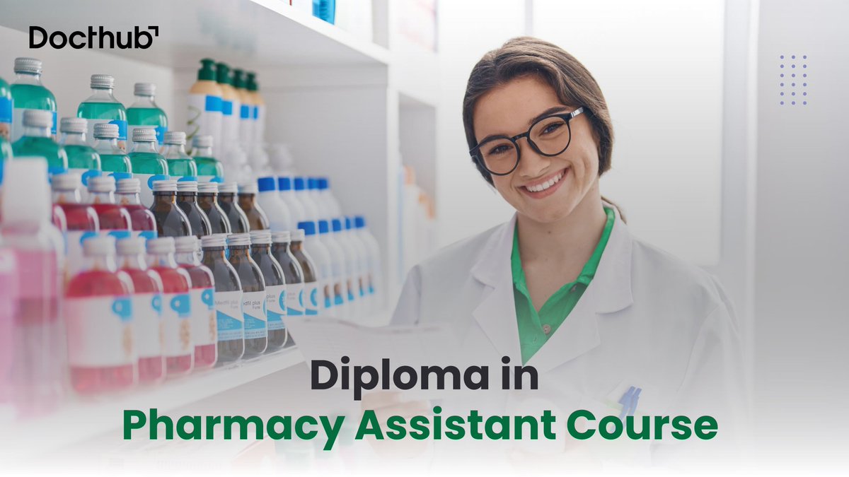 Diploma in Pharmacy Assistant Course
Read More: blogs.docthub.com/diploma-in-pha…
At Docthub.com
#docthub #PharmacyAssistant #PharmacyTechnician #HealthcareCareers #PharmacySkills #DiplomaProgram #PharmacyTech #MedTech #HealthcareEducation #StartYourCareer