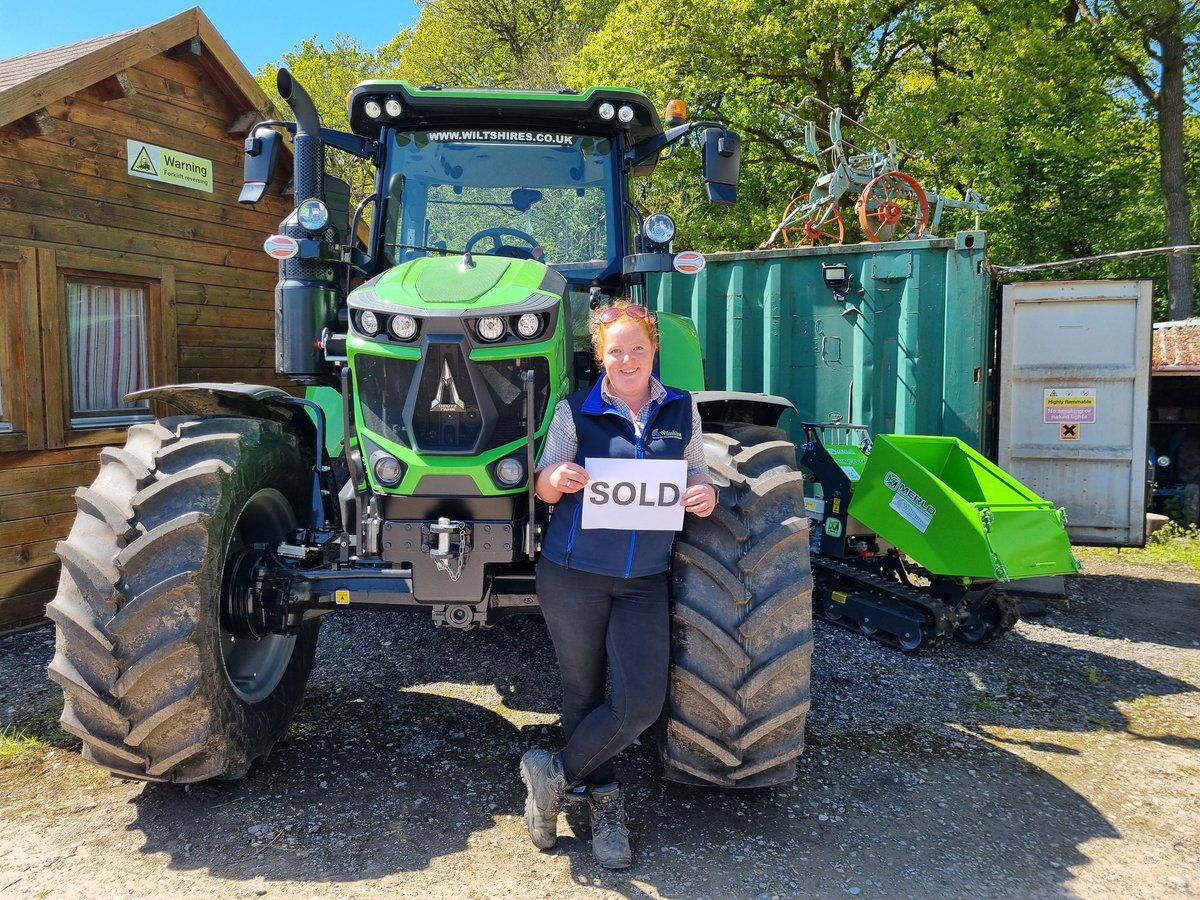 Jess is delighted to have sold a new Deutz 6135C. Give us a ring to discuss your demo or our machinery offers 01483 200516. #deutz #tractor #farm #deutzfahr #Sussex #Surrey #Hampshire