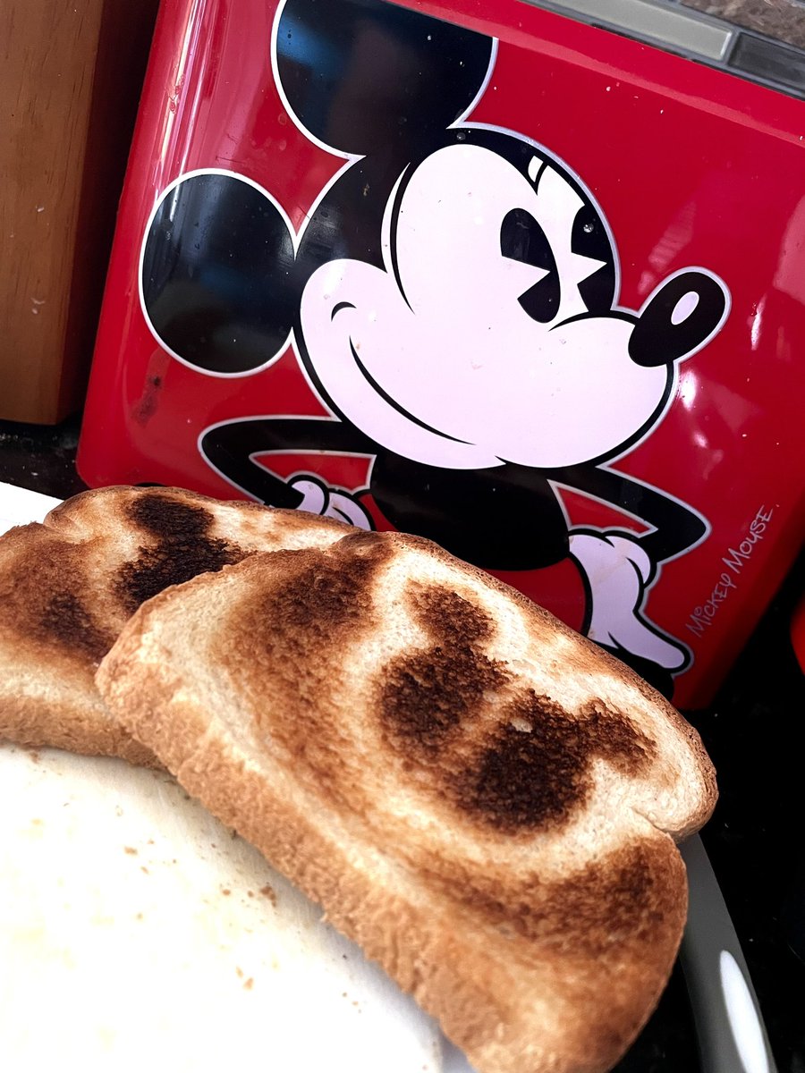 I swear toast tastes better this way yall

#disney #MickeyMouse 🍞