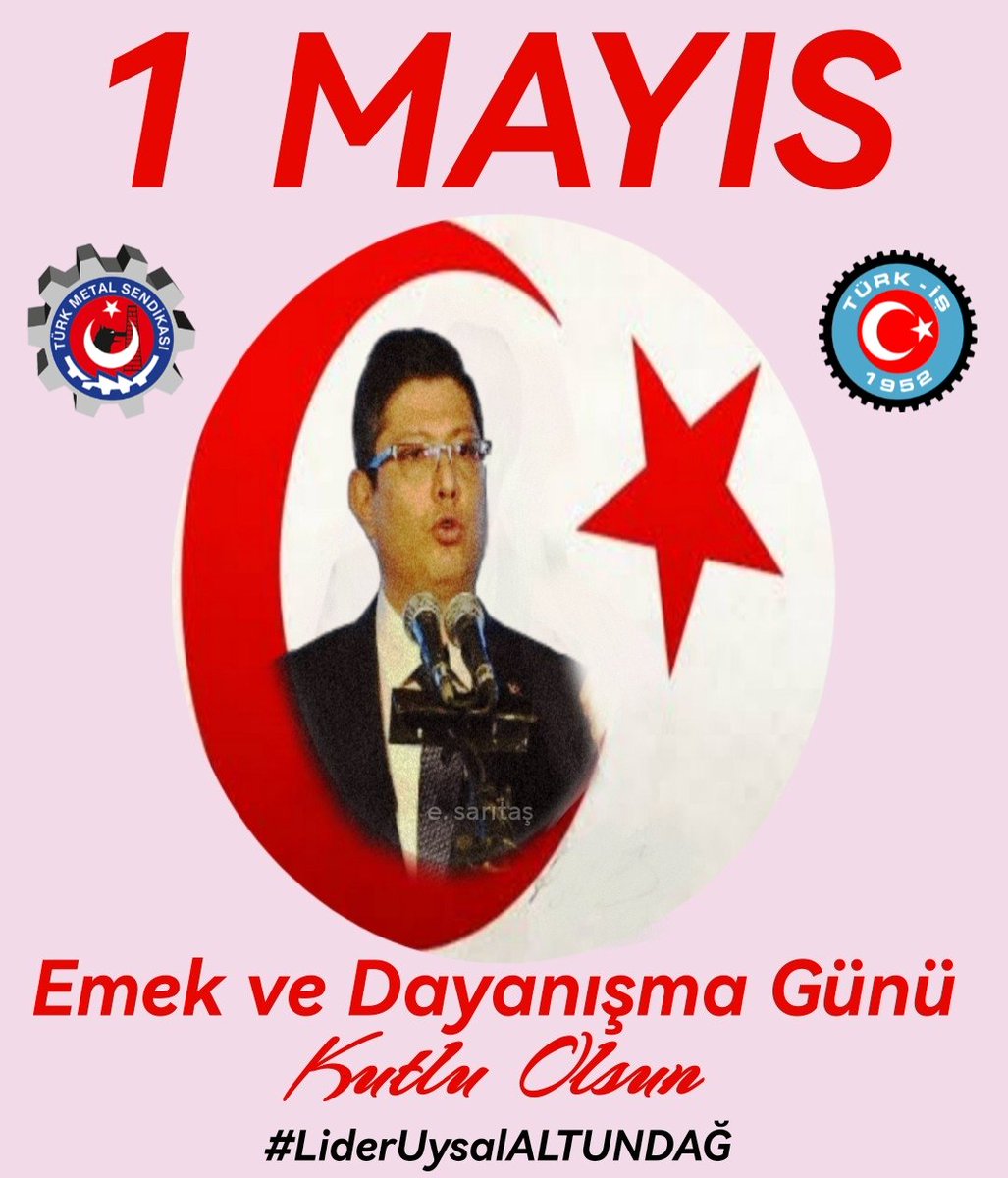 Türk İşçi Sınıfının Birlik Beraberliğinin sembolü, Türk işçisinin gür sesini tek yürek olup duyurdugu 1 Mayıs Emek ve Dayanışma, İşçi Bayramınızı en içten dileklerimizle kutlarız
Yaşasın 1 Mayıs!..
#Türkmetal
#LiderUysalALTUNDAĞ
#Yaşasın1Mayıs
#HepimizBiriz