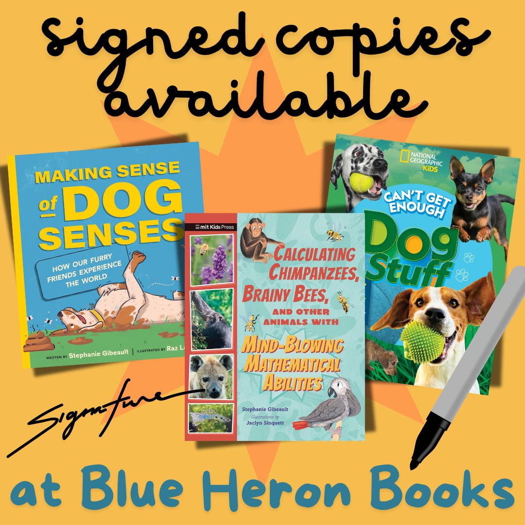 If you're looking for a middle grade nonfiction book about animals, I've got you covered! And if you want a signed copy, there are some in stock at @BlueHeronBooks right now. Links in the thread below.
#kidlit #middlegrade #nonfiction