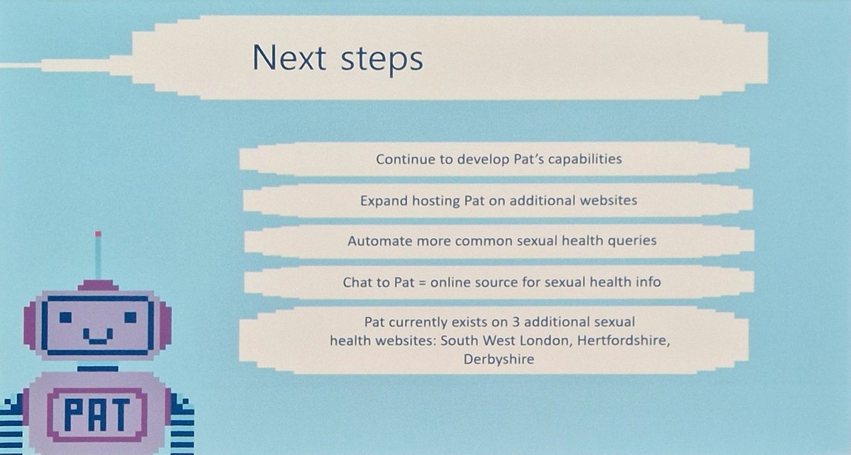 Ian Montgomery of @PositiveEast & Ingrid Folland of @japetoai collaboratively detail the reactive, proactive & interactive methods used to develop an AI ChatBot fit for improving access to HIV & Sexual Health information & testing #BHIVA24