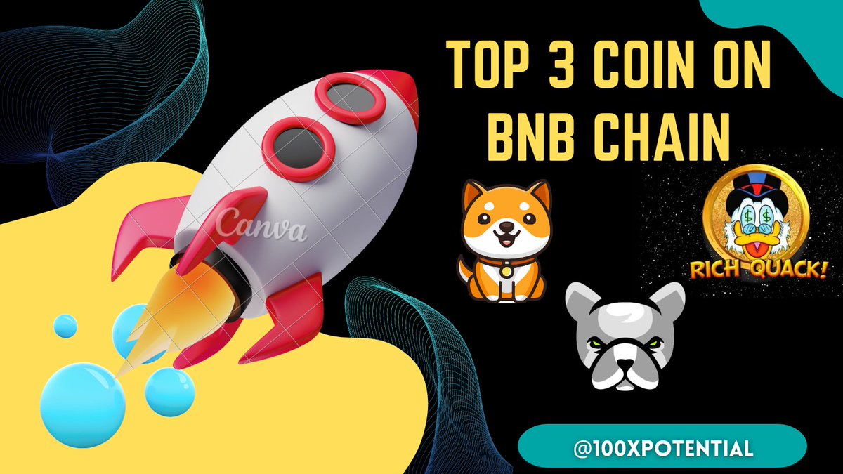 These Are Top 3 #BNB #memecoins right now 🫡🫡💰🤑📈📈🚀🚀🚀

𝐂𝐨𝐦𝐦𝐞𝐧𝐭 |  𝐋𝐢𝐤𝐞 |  𝐑𝐞𝐭𝐰𝐞𝐞𝐭 |  𝐅𝐨𝐥𝐥𝐨𝐰

#Binance #Bitcoin #blockchain #NFTs #BabyDoge #Solana #BitcoinHalving #PITBULL #PEPE #BONK #Crypto #cryptocurrency #RichQuack