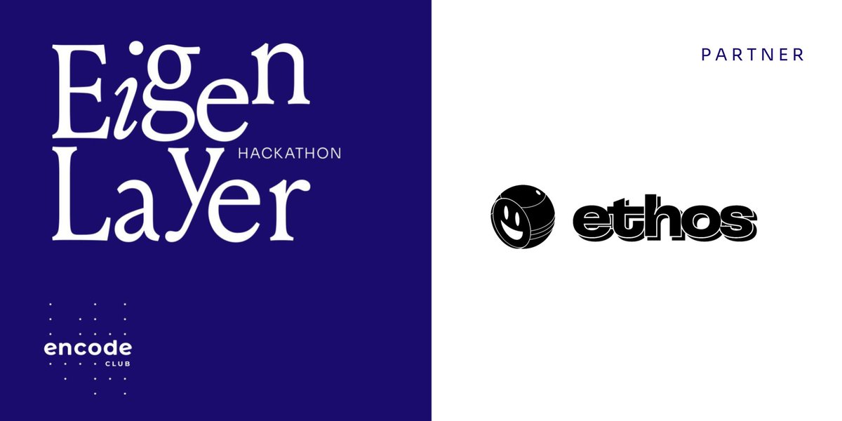 Thrilled to announce we're partnering with @encodeclub for the @eigenlayer Hackathon! Discover new possibilities and elevate your development skills by attending our workshop as part of the hack. Excited to build the future? Register now and join us: encode.club/eigenlayer-hac…