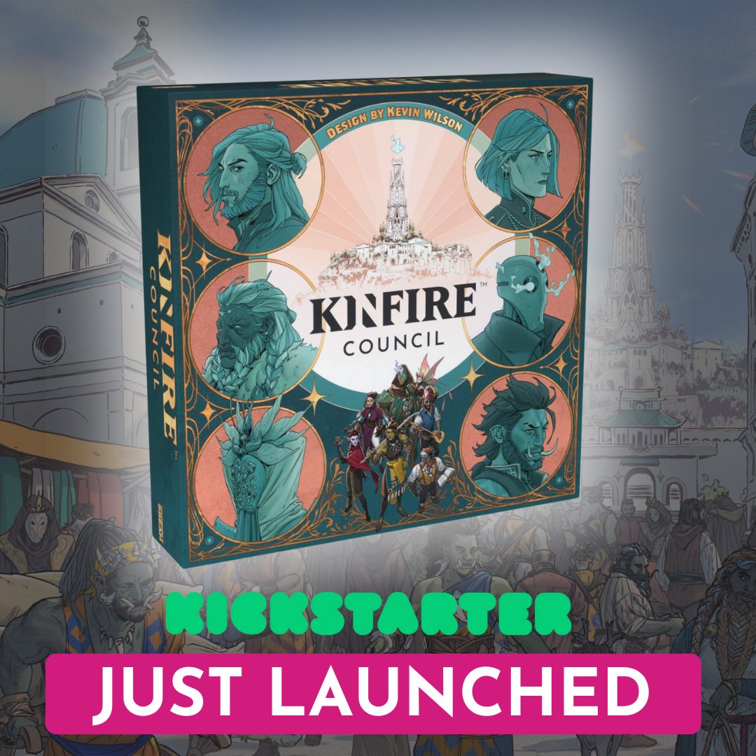 incredidream's tweet image. 🚨 WE'RE LIVE! 🚨

Our Kickstarter Campaign has just launched. 

kickstarter.com/projects/ahj00…

Visit our page to learn about our new competitive strategy game set in the Kinfire universe, along with reprints and localizations of our previous Kinfire games! THANK YOU!

#Kinfire