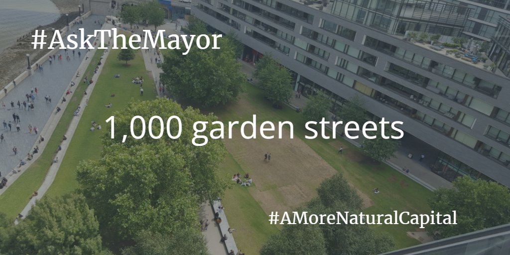 London needs street gardens to provide access to #GreenSpace for all. Ask the Mayor to make the capital a greener city by supporting the More Natural Capital Coalition’s top ten environmental calls to action. 👇 ow.ly/nhyO50RoaAx @CPRE #londonnature #mayoralelection