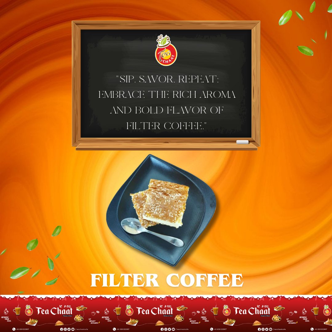 'PUTTIN CAKE'
'Celebrate life's sweet moments: Indulge in the decadence of cake.'

#teachaatcafe #teachaat #snacks #streetfood #spicy #chaat #coffee #healthy #biscuit #tea #horlics #boost #puttingcake #cake #samosalover #vegpuff #puffs #filtercoffee #filter #coffeebreak #coffee
