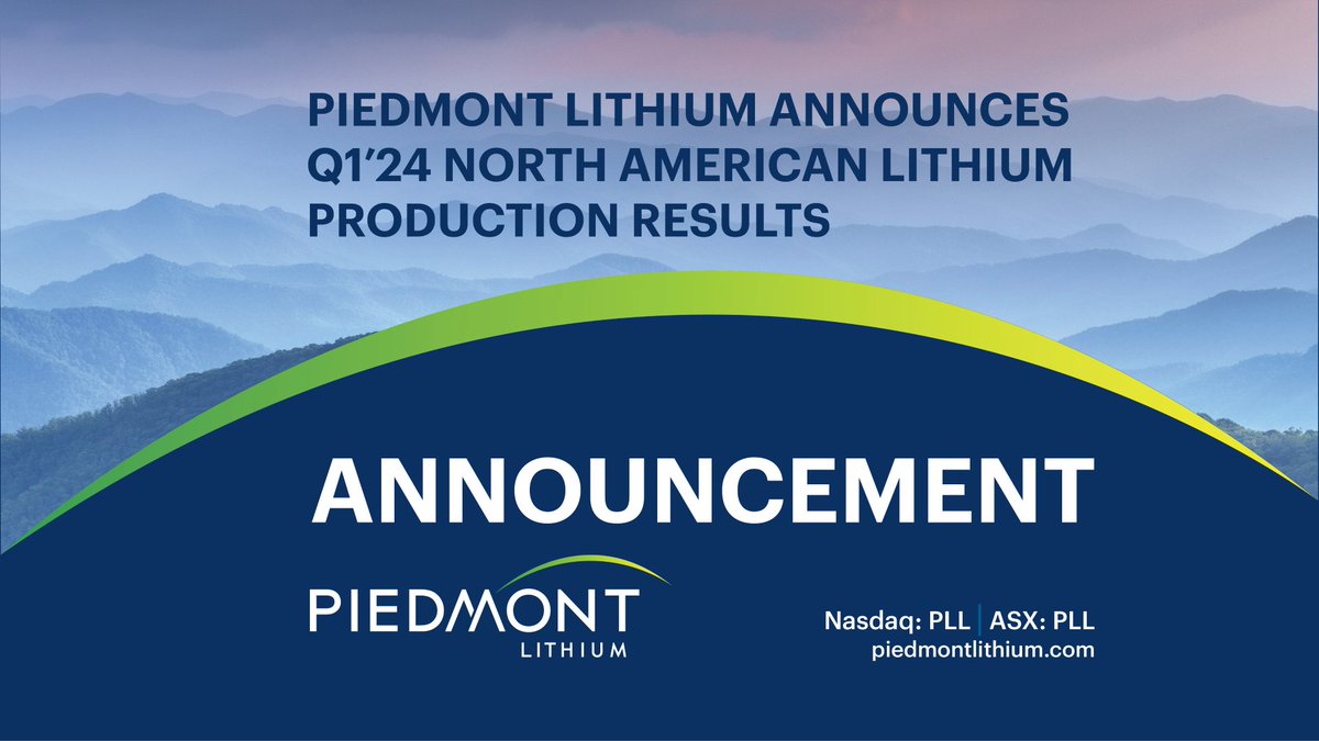 Congrats to the #NAL management team for setting new quarterly &amp; monthly production records. Further increases in production levels &amp; improvements in mill utilization expected w/ the commissioning of the crushed ore dome targeted for Q2’24. $PLL #Lithium bit.ly/3UDB7wE