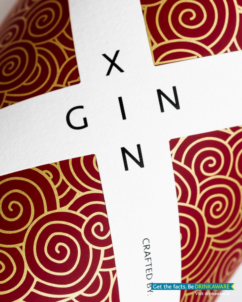 The word Xin means ‘heart’ or ‘feelings’ in Mandarin with the cross shaped label representing a promise to stay connected and a crossing point of the two cultures they love.

Xin Gin is available online, visit ahascraghdistillery.com/xin-gin/