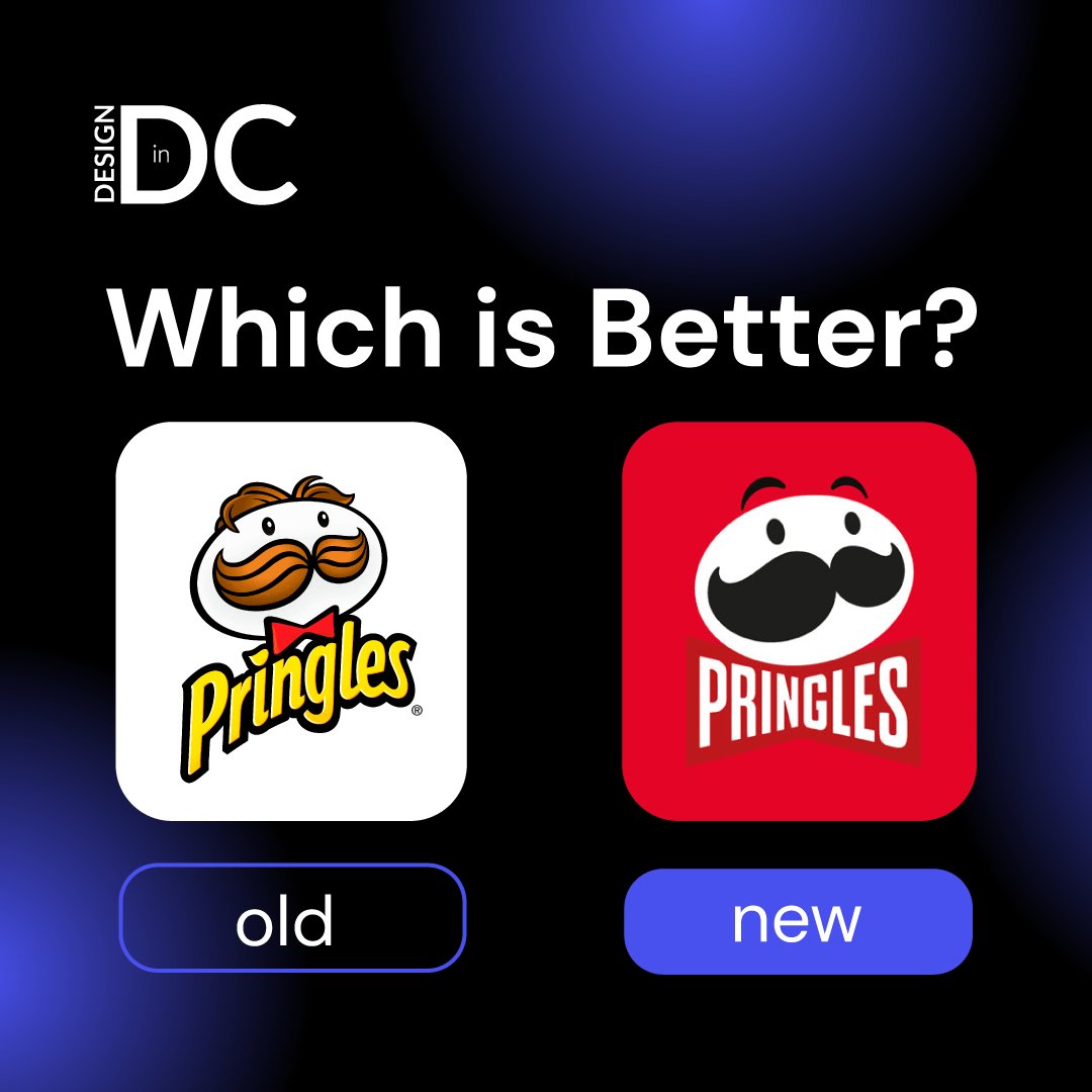 Old vs. New: Which Pringles logo steals the show for you? Cast your vote below! 🔄💬 #PringlesThrowback #LogoDebate #ToughChoices