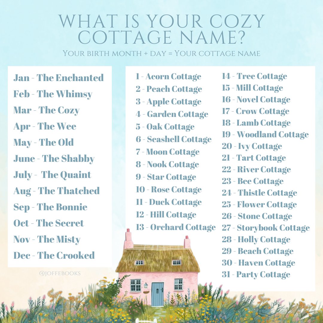 What is your cozy cottage name? 🏡 Let us know in the comments! 💕 📖 A Fresh Start at Bramble Cottage by Susanne McCarthy is OUT NOW for £0.99 | $0.99: geni.us/bramble-cottag…