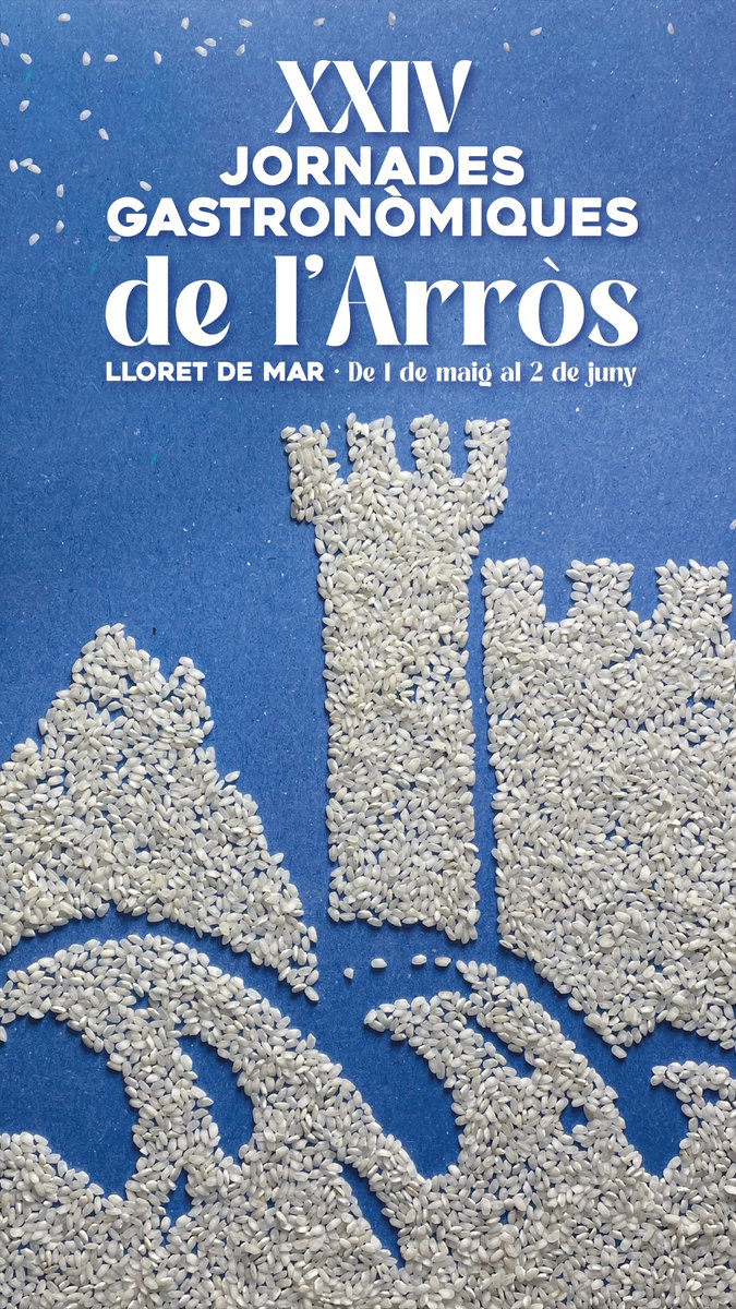 A partir de demà, 1/5 #Lloretde Mar acull les XXIV Jornades Gastronòmiques de l'arròs. 🥘

Consulta tots els establiments que t'ofereixen aquests menús 👇🏻
ow.ly/5IhV50RqJ09  

@lloretturisme @turismeselva @costabrava @somgastronomia
#LloretDeMar #MyLloret #InCostaBrava