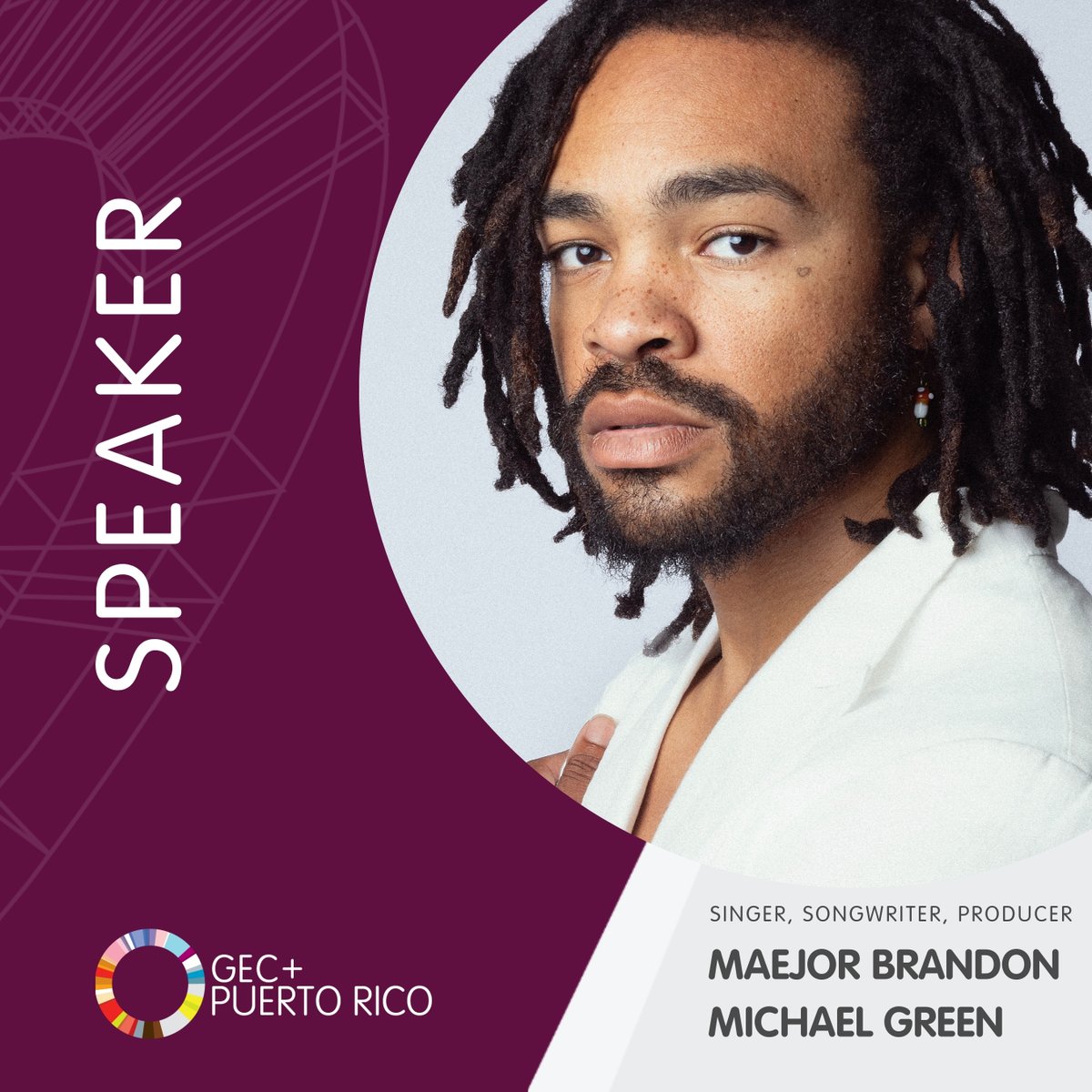Maejor, a multi-platinum producer/singer/songwriter who has worked w/ the likes of Bieber, Drake + Ciara - will be onstage at GEC+Puerto Rico July 15-18. Join us: genglobal.org/gec-plus/puert… #GECPlusPR #startup #entrepreneur #innovation #empredimiento #inversionistas #emprendedores