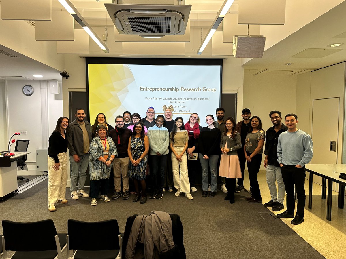 Recently, @uw_wbs's Entrepreneurship Research Group hosted the 'From Plan to Launch' event, where alumni shared stories with students on our Entrepreneurship, Innovation and Enterprise Development MSc 📈 🔗 Read more here: ow.ly/uoXJ50RiW2Z