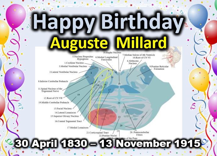 Happy birthday to half the eponym for Millard-Gubler syndrome. eyewiki.org/Millard-Gubler… #nursinghistory #Neuronurses #Nursingeducation #neuronerds #millardgubler #neurology @NeuroNursesAANN