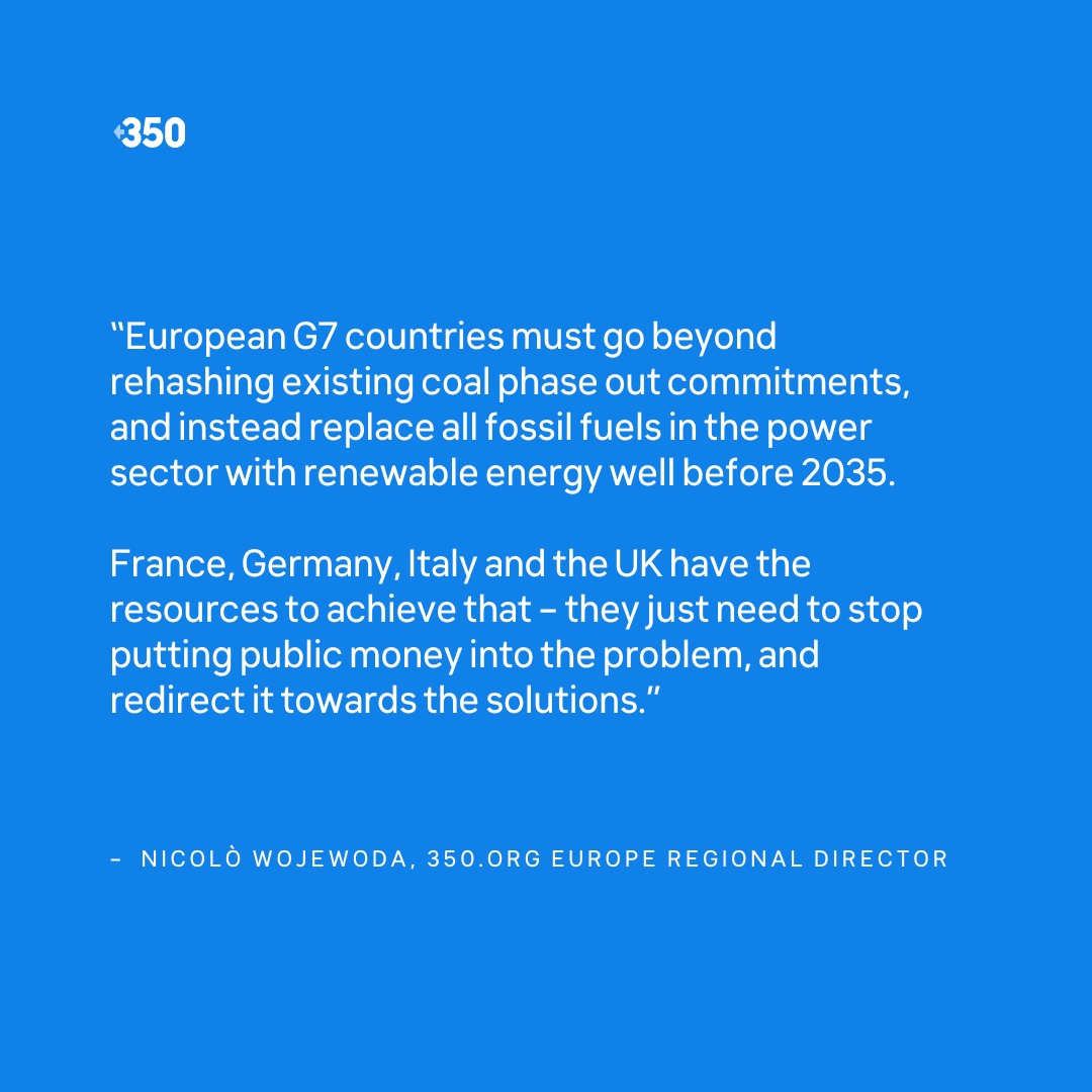 'We know taxes on Europe’s most polluting companies and on the super rich could generate billions, and go a long way to support the energy revolution here in Europe and in the Global South” — 🗣@nwoje Europe Regional Director, @350Europe