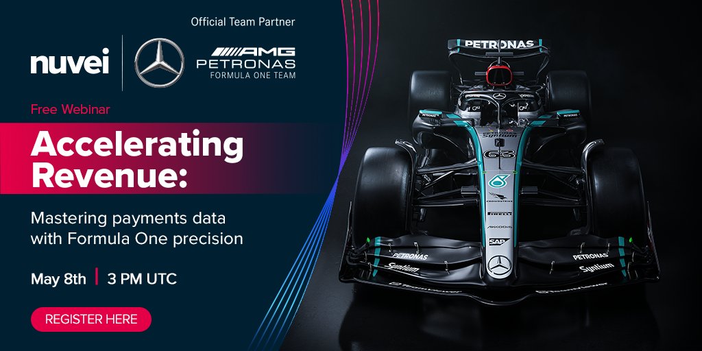 🏁How do F1 teams use data to optimize performance? Join our webinar to learn the secrets of data-driven decision-making in Formula 1 and how you can apply the same principles to accelerate your own business revenue, through payments. Register now: bigmarker.com/the-paypers1/A…