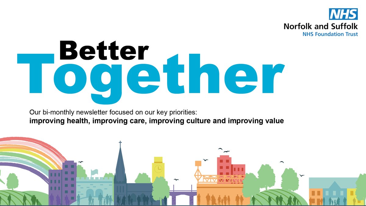 Our latest edition of Better Together, our bi-monthly newsletter, is out now! Read about some of the progress against our priorities, and more, here nsft.nhs.uk/download.cfm?d…