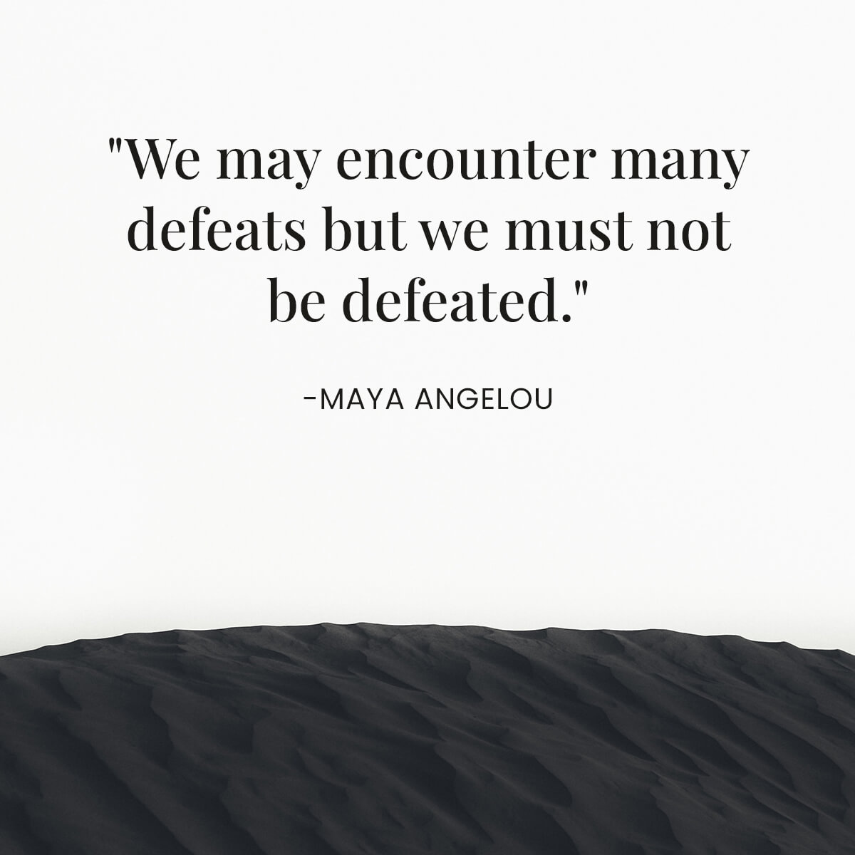 Just keep going and don't wallow in defeat.

#inspirationalquotes #quoteoftheday