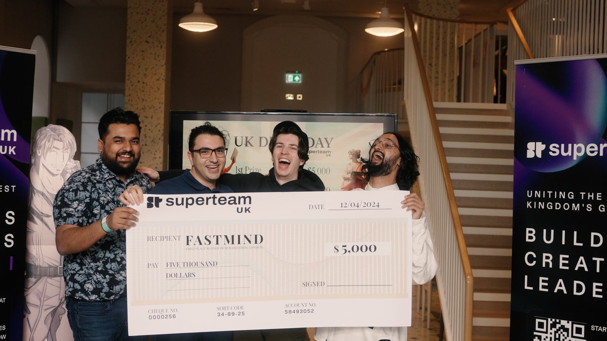 From hackathon losers to winners in 4 weeks 🏆 Last month, we lost an AI hackathon sponsored by Solana. 4 weeks later, we won 1st place at the Solana UK hackathon. Here's how we pulled it off 👇
