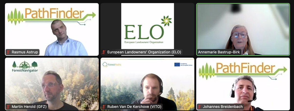 🙌 THANK YOU to all those who attended the first edition of our #ForestTalks series alongside our sister projects @forestpaths_eu & @ForestNavigEU!

⬇️ Take a look below at some of our screenshots!

🔗 Our links: linktr.ee/eupathfinder

🌲 #EUPathFinder
#ForestMonitoring