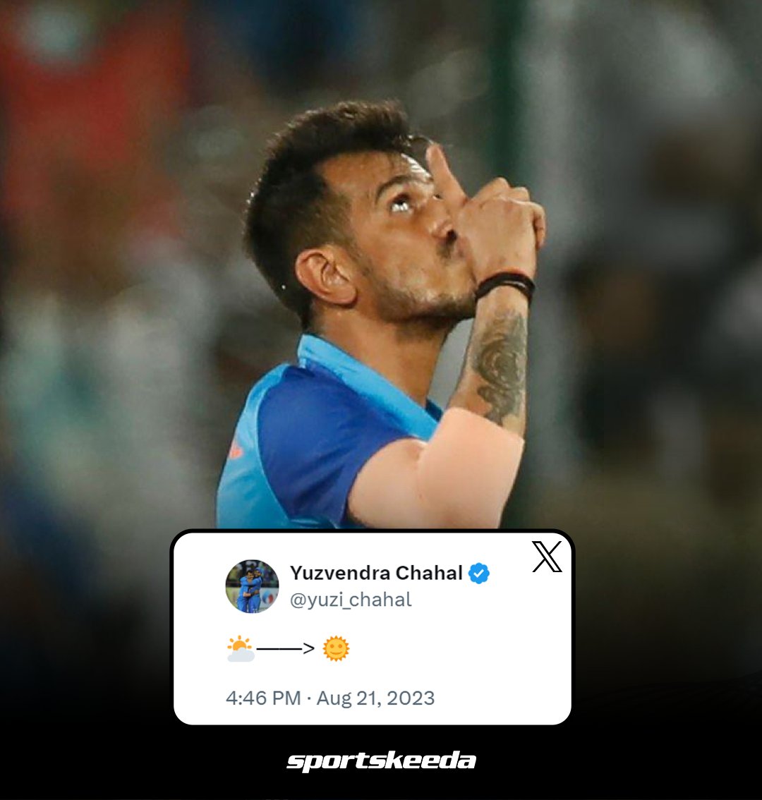 Yuzi Chahal's time to shine has arrived! 🌞🏆

#YuziChahal #T20WorldCup #CricketTwitter