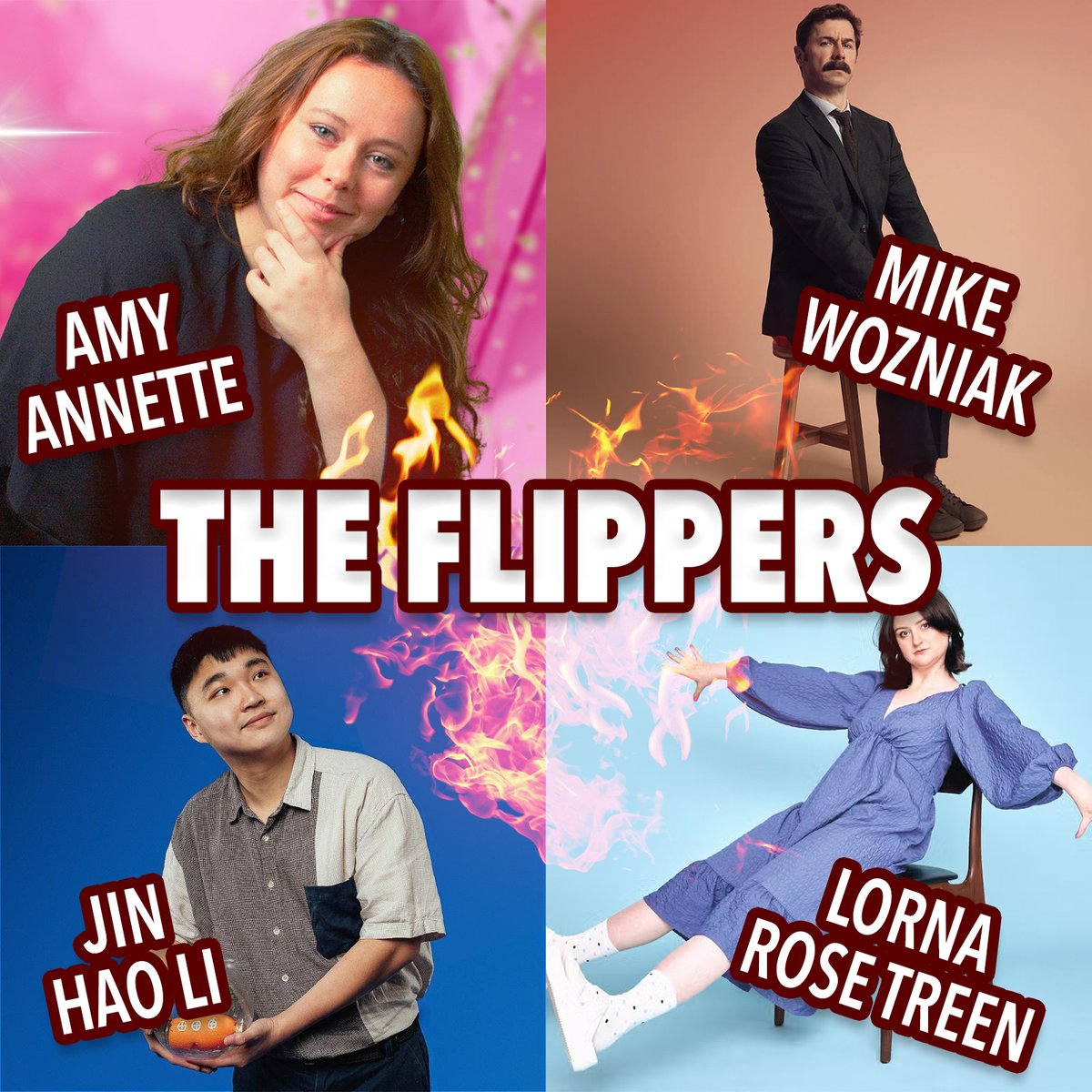saturday night @machcomedyfest is flip heaven machcomedyfest.co.uk/show/2024/6604/ me & @sikisacomedy present a beer mat flipping championship with @jin_hao_li @lornlornlors @mrmikewozniak @theamyannette & more competing