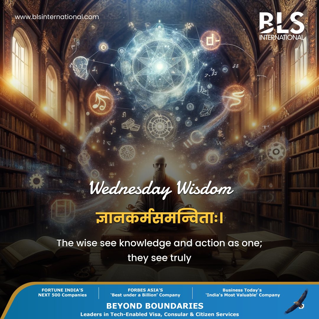BLS International tweet media