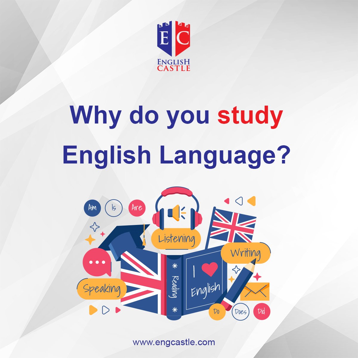 Why?🤔

Share us your answers in the comments 😍❤

#English
#Anytime 
#Anywhere
#OnlineCourses
#ForeignLanguage
#EnglishLanguage 
#EnglishPotential 
#LearnEnglish 
#EnglishCastle