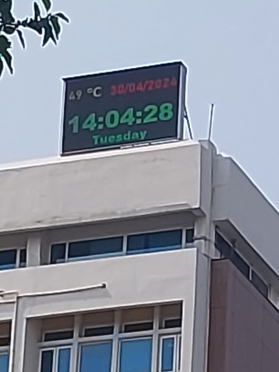 Today, Kolkata suffered a 49° Celsius temperature. Let that sink in. No moisture in the air, hot air blowing, murderous heat. What made Surya Devata so angry with us? 🤔