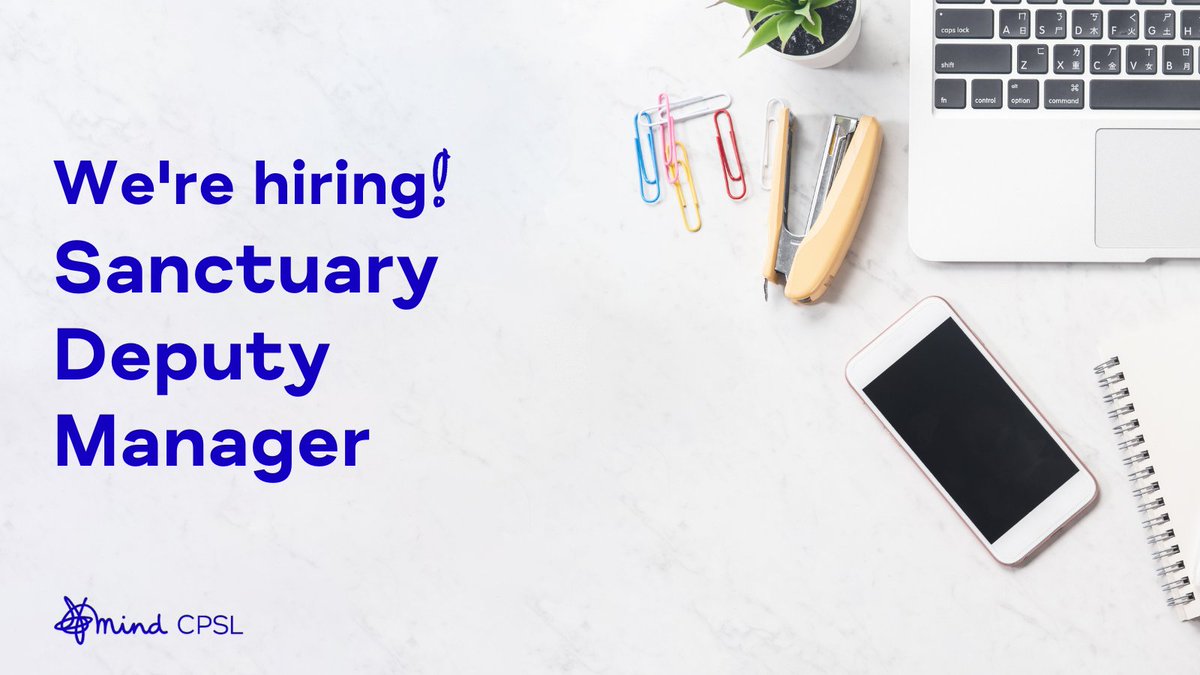 We are looking for a Sanctuary Deputy Manager for Peterborough. If you are passionate about mental health and have experience supporting individuals through excellent verbal communication and listening skills, we would love to hear from you. Apply at ow.ly/YrUX50Rp3ka