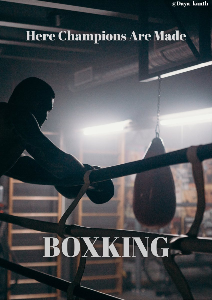 My Take On One Minute Brief of the Day: Create posters to advertise #BoxingGyms @OneMinuteBriefs