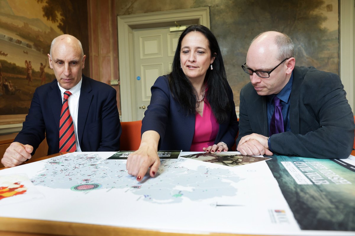 Launched by @cathmartingreen at @NUIMerrionSq yesterday, the maps and database are accompanied by 17 contextualising articles and county studies by a range of civil war scholars including @OwenOShea, Frank Fagan, @DrNightdub, @heleneokeeffe, Joost Augusteijn, @treabhair ..